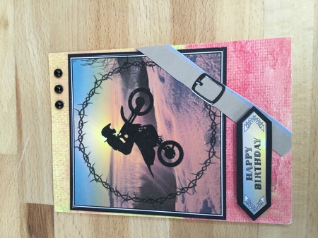 BARBED WIRE MOTOR CROSS 6X6 MULTI SENTIMENT by Wynona Oneil