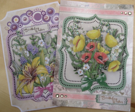 Beautiful Toppers on a bracke Mat 2 by Wynona Oneil