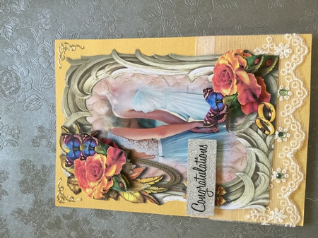 Baroque Frame Wedding T by Wynona Oneil