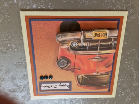 Dads Cuban Car by Wynona Oneil