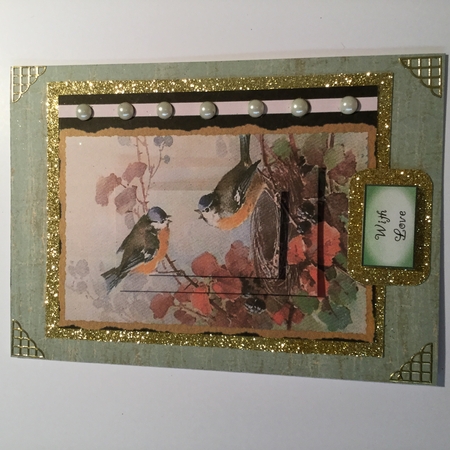 Birds in the nest by Wynona Oneil