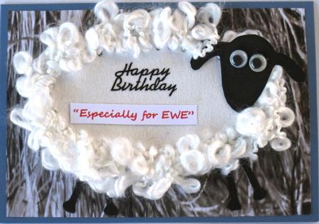 Black and White Yarn by Wynona Oneil