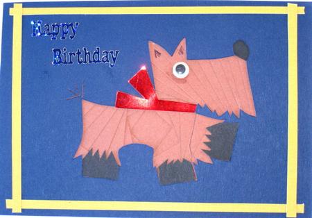 Dog Pattern by Wynona Oneil