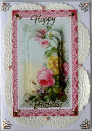 Lace Framed Summer by Wynona Oneil
