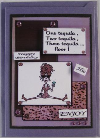 Leopard Tequila Humourus by Wynona Oneil