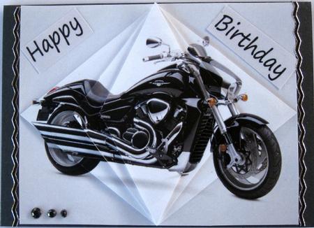 Suzuki Decreasing Diamonds Card, Birthday,father's Day Etc. by Wynona Oneil