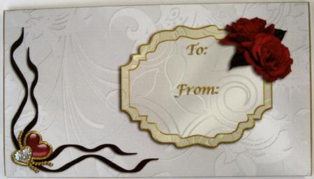 Hearts and Roses Money Wallet by Wynona Oneil