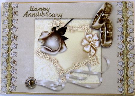 Wedding/anniversary Quick Card by Wynona Oneil