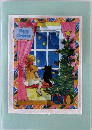 Waiting for Santa by Wynona Oneil