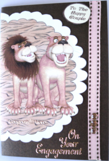 Scalloped Lions by Wynona Oneil