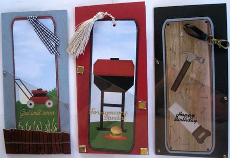 Manly Bookmarks by Wynona Oneil