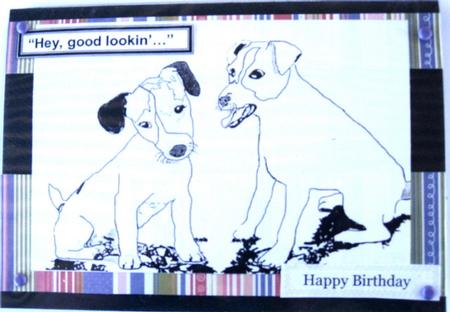 Hey Good Lookin Digital Stamp by Wynona Oneil