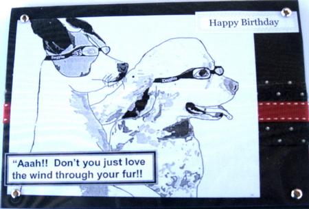 Ahhh I Love the Wind in My Hair Digital Stamp by Wynona Oneil