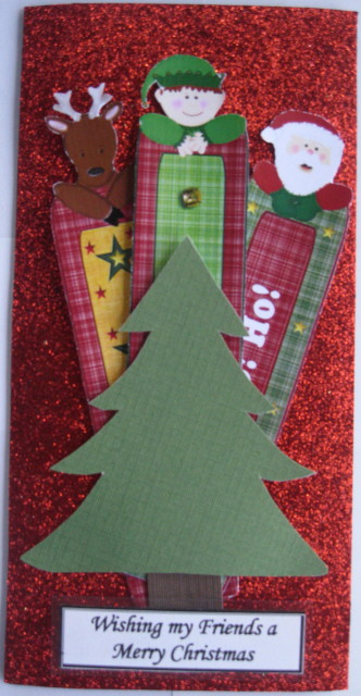 Peek-a-boo Christmas by Wynona Oneil