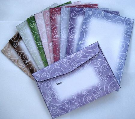 Bumper Value Pack of C6 Envelopes in Pretty Rose Colours by Wynona Oneil