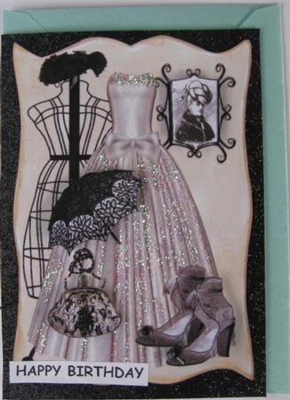 Black and White Vintage Fashion by Wynona Oneil
