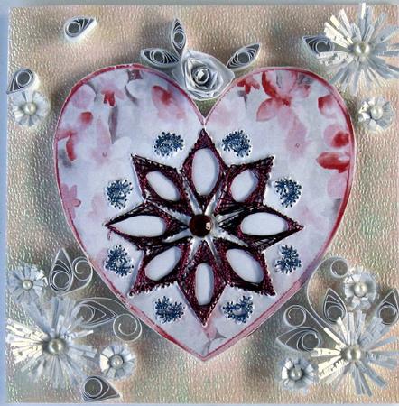 5" Heart Mandalas by Wynona Oneil