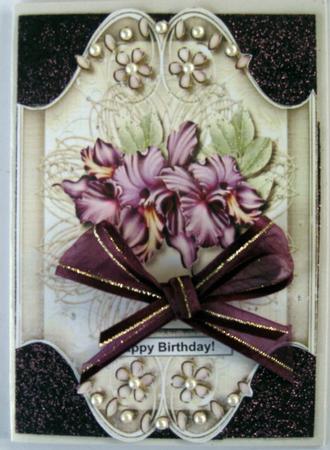 Ivory Elegance Quick Card 2 by Wynona Oneil