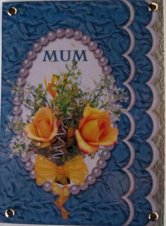 Yellow Roses for Mum by Wynona Oneil
