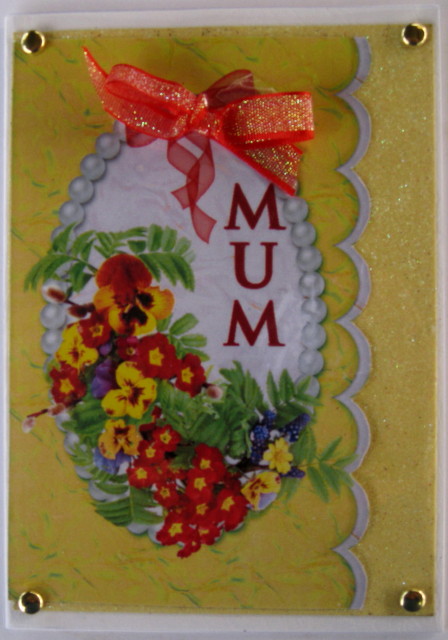 Springflowers for Mum, Toppers by Wynona Oneil