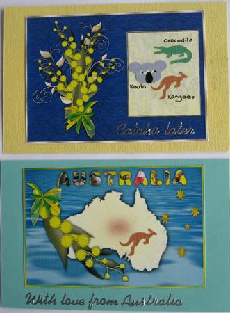 Australian Wattle Toppers by Wynona Oneil