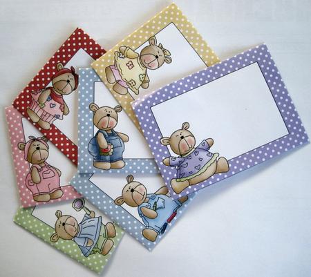 Lil Bears Envelope Pack 1 by Wynona Oneil