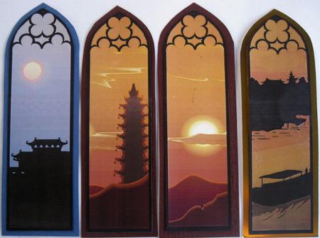 Oriental Bookmarks by Wynona Oneil