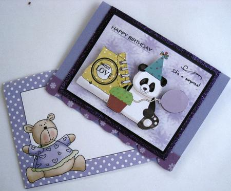 Birthday Panda by Wynona Oneil