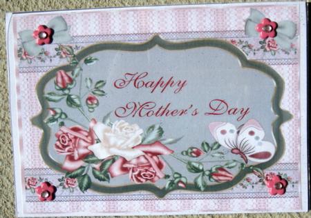 To a Dear Mum on Mother's Day by Wynona Oneil