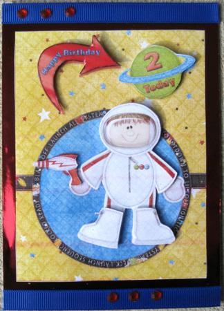 Spaceman Birthday Boy 1-5 Yearsold by Wynona Oneil
