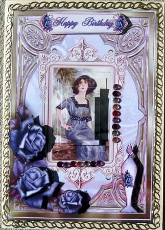 Female Birthday Card or Special Occasion by Wynona Oneil