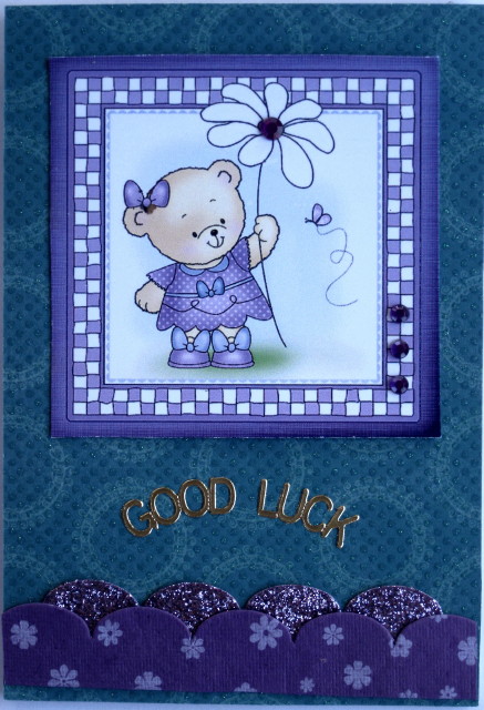Rosie's Flower Cut and Fold Quick Card by Wynona Oneil