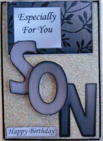 Son Elegant Metallic Book Sheet by Wynona Oneil