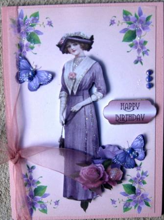 Pretty in Lilac and Delicate by Wynona Oneil