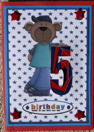 Birthday Boy # 5 by Wynona Oneil