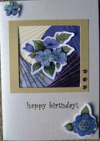 Iris Folding Picture Frame by Wynona Oneil