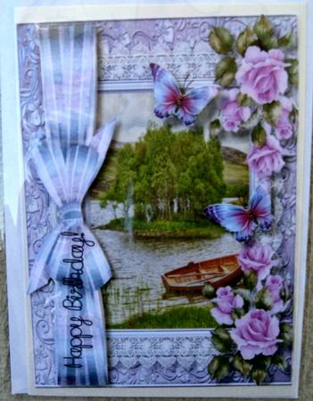 The Boat on the Lake  by Wynona Oneil