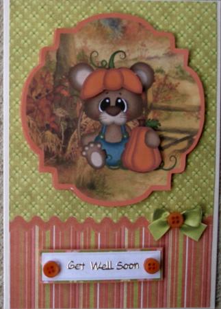 Birthday Squeakings Topper & Decoupage by Wynona Oneil