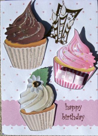 Yummy! Cupcakes with Icing A4 by Wynona Oneil