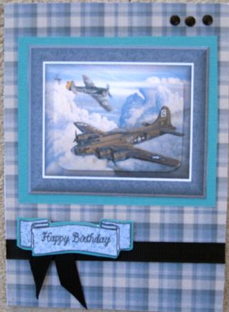 Vintage Planes 2 Pyramid by Wynona Oneil