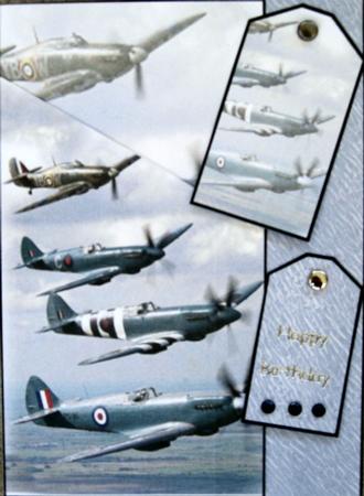 Vintage Planes Cascade by Wynona Oneil