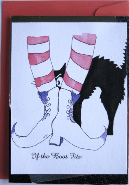 If the Boot Fits Digital Stamp by Wynona Oneil