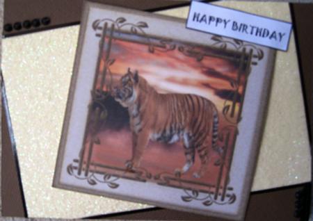 The Regal Tiger - Safari Collection by Wynona Oneil