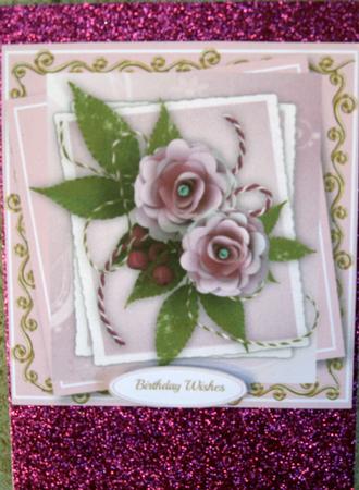 Simple Rose Spray  by Wynona Oneil