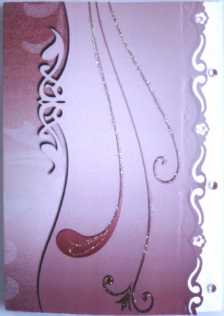 Luxury Layered Background (copper) by Wynona Oneil