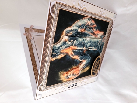 JUST ADD GLUE CONCEPT CARD BODY BUILDER by Yana Pritchard