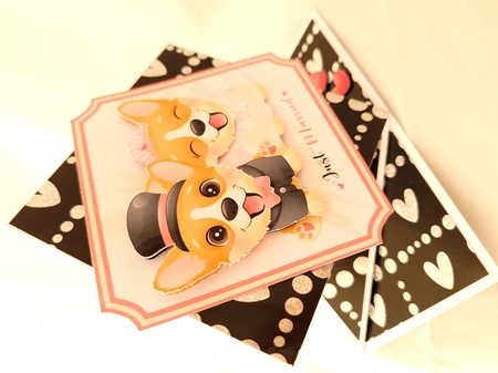 Weddingpooch 2 Card Front Kit by Yana Pritchard