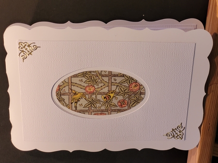 Rose in ovals topper by Yana Pritchard
