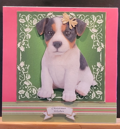 JACK RUSSELL CHRISTMAS MULTI SENTIMENT by Yana Pritchard