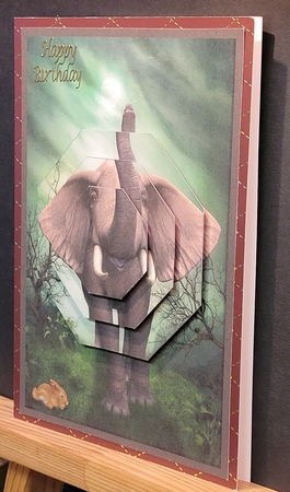 Elephant and Hare Octagon Pyramid by Yana Pritchard
